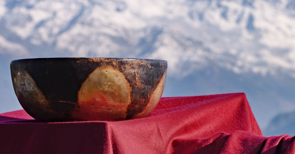 Tibetan singing bowls